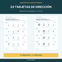 Vista previa - Juegos / Gamificación - Bingo rítmico 3º-4º: lectura y escucha en 2 niveles - página 2