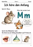 Vorschau - Arbeitsblätter - Laute und Buchstaben verbinden – 5 Arbeitshefte – Klasse 1 - Seite 2
