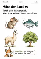 Vorschau - Arbeitsblätter - Laute und Buchstaben Arbeitsheft Klasse 1 - Seite 3