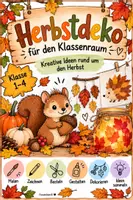 Vorschau - Mal- und Bastelvorlagen - Herbstdeko für den Klassenraum - Deckblatt