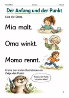 Vorschau - Arbeitsblätter - Sätze bauen – Arbeitsheft Klasse 1 - Seite 3
