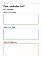 Vorschau - Arbeitsblätter - Lesen und malen – Arbeitsheft Klasse 1 - Seite 2