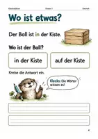 Vorschau - Arbeitsblätter - Fragen zum Text – Arbeitsheft Klasse 1 - Seite 3