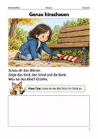 Vorschau - Arbeitsblätter - Wintergeschichten – 5 Arbeitshefte – Klasse 1 - Seite 2