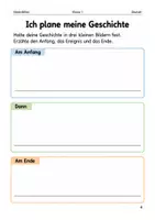 Vorschau - Arbeitsblätter - Bilder Buch gestalten – Arbeitsheft Klasse 1 - Seite 3
