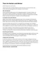 Vorschau - Präsentationen/Tafelbilder - Waldtiere im Herbst und Winter – 18 Bildkarten - Seite 1