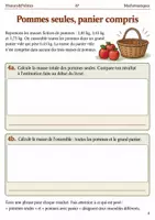 Aperçu - Feuilles d'exercices - Additionner les décimaux livret 6e - Page 3