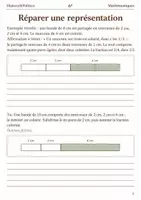 Aperçu - Feuilles d'exercices - Fractions et parts inégales livret 6e - Page 2