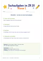 Vorschau - Arbeitsblätter - Sachaufgaben/Textaufgaben - Klasse 1 mit Lösungen - Seite 3