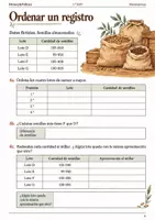 Vista previa - Hojas de trabajo - Comparar números y redondear. Cuaderno 1.º ESO - página 3