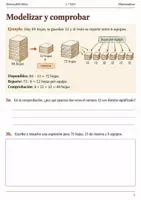 Vista previa - Hojas de trabajo - Problemas de reparto en dos pasos. Cuaderno 1.º ESO - página 2