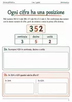 anteprima - Esercizi - Numeri naturali e confronti esercizi prima media - Pagina 1