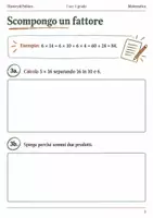 anteprima - Esercizi - Moltiplicazioni e problemi: esercizi prima media - Pagina 2