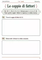 anteprima - Esercizi - Divisori e gruppi esercizi per la prima media - Pagina 2