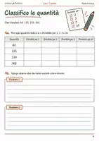 anteprima - Esercizi - Divisibilità e raggruppamenti prima media - Pagina 3