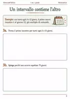 anteprima - Esercizi - Multipli e turni periodici esercizi prima media - Pagina 2