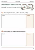anteprima - Esercizi - Multipli e turni periodici esercizi prima media - Pagina 3