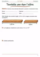 anteprima - Esercizi - Addizioni con decimali esercizi prima media - Pagina di copertina