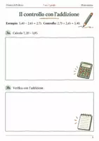 anteprima - Esercizi - Sottrazioni con decimali problemi prima media - Pagina 2