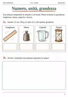 anteprima - Esercizi - Tempo, massa e capacità – 5 fascicoli di matematica, prima media - Pagina 2