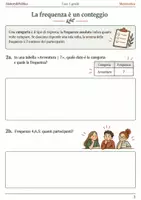 anteprima - Esercizi - Tabelle di frequenza esercizi prima media - Pagina 1
