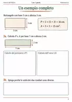 anteprima - Esercizi - Figure e problemi geometrici – 5 fascicoli di matematica, prima media - Pagina 3