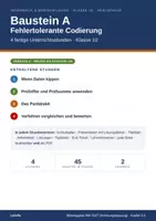 Vorschau - Stundenentwürfe - Informatik & Medienbildung Klasse 10 (neuer Bildungsplan) – KOMPLETTPAKET: 30 fertige Unterrichtsstunden für das ganze Schuljahr | Version 2 - Seite 1