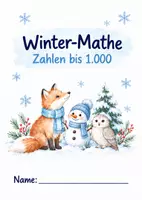 Vorschau - Arbeitsblätter - Winter-Mathe Zahlen bis 1000 Orientierung und erstes Rechnen im Zahlenraum 1000 & Zahelnspaziergang - Seite 2