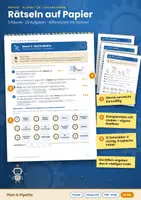 Vorschau - Arbeitsblätter - Escape Room Energie Physik Klasse 7/8: Die Kettenreaktions-Maschine – Rätselkarten + digitale Code-Eingabe | Energieformen, Energiewandler, Energieketten, Energieerhaltung - Seite 2