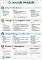 Vorschau - Stundenentwürfe - Unspezifische Immunabwehr / Immunbiologie - Seite 1