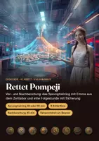 Vorschau - Arbeitsblätter - Escape Room Erdkunde 7 Vor- und Nachbereitung: Pompeji | EduBreakouts - Deckblatt