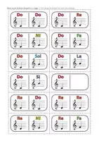 Vista previa - Juegos / Gamificación - Dominó de notas musicales ideal para tus clases de música - página 1