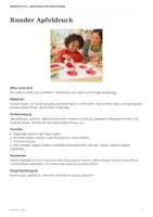 Vorschau - Arbeitsblätter - Die bunte Apfelwerkstatt – 6 Kreativangebote mit Stempeln, Reißen & Gestalten | Kita 3–6 Jahre-1 - Seite 2