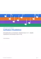 Vorschau - Unterrichtsreihen - Musiktheorie: 18 Doppelstunden komplett - Seite 1