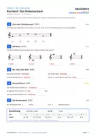 Vorschau - Test - Kurztest Das Notensystem mit Lösung - Seite 2