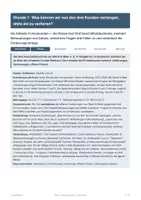 Vorschau - Stundenentwürfe - Lernsituation Zahlungsverzug WiSo (Std 1) - Seite 1
