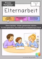 Vorschau - Lehrpläne/Lehrermaterial - Elternarbeit Klasse 3 | Elternratgeber für Elterngespräche, Hausaufgaben und Lernbegleitung - Deckblatt