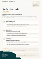 Vorschau - Unterrichtsreihen - Unterricht professionell reflektieren – Referendariat | Selbstreflexion, Nachbesprechung, Formulierungshilfen & Reflexionsbogen - Seite 2