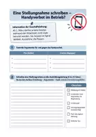 Vorschau - Arbeitsblätter - Erörterung, Stellungnahme, Argumentieren - Deutsch Berufsschule, Aufgaben + Schreibaufgabe - Seite 3