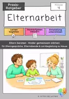 Vorschau - Lehrpläne/Lehrermaterial - Elternarbeit Klasse 4 | Elternratgeber für Elterngespräche, Hausaufgaben und Lernbegleitung - Deckblatt
