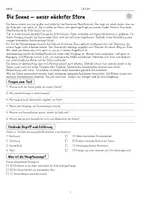 Vorschau - Arbeitsblätter - Leseverständnis Klasse 4 – Weltraum & Planeten 10 Sachtexte mit Übungen und Lösungen - Seite 3