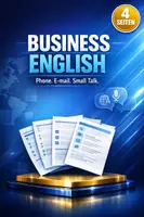 Vorschau - Arbeitsblätter - Business English, Telefonieren, E-Mail (englischsprachig) - Englisch Berufsschule - Deckblatt