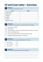 Vorschau - Arbeitsblätter - Bewerbung auf Englisch, CV, Cover Letter (englischsprachig) - Englisch Berufsschule - Seite 2