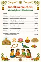 Vorschau - Unterrichtsreihen - Weltreligionen: Der Hinduismus - Seite 1