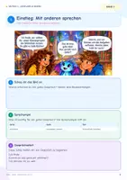 Vorschau - Unterrichtsreihen - Deutsch 6. Klasse Mit anderen sprechen - Seite 1
