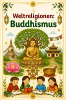 Vorschau - Unterrichtsreihen - Weltreligionen: Der Buddhismus - Deckblatt