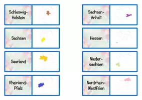 Vorschau - Arbeitsblätter - Sparpaket Bundesländer Deutschlands - Seite 3