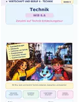 Vorschau - Unterrichtsreihen - WiB6_LB6_Technik_Gesamtheft_GALAXIANA - Deckblatt