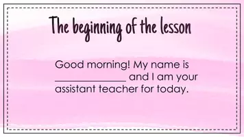 Vorschau - Arbeitsblätter - Assistant Teacher - Einstiegsritual Englisch - Seite 2