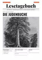 Vorschau - Unterrichtsreihen - Die Judenbuche (Annette von Droste-Hülshoff): Lesetagebuch mit Medienkompass und Werkstatt | Klasse 9/10 - Deckblatt